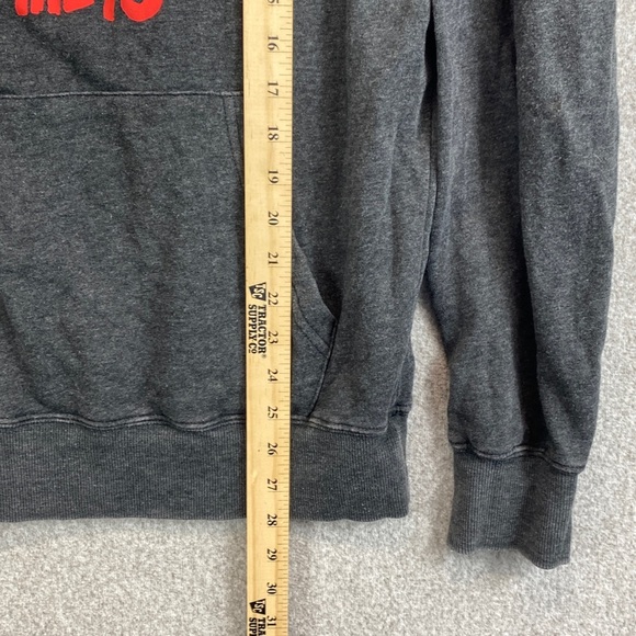 Friday the 13th hoodie Jason gray M Halloween retro graphic horror movie slasher - Picture 5 of 7